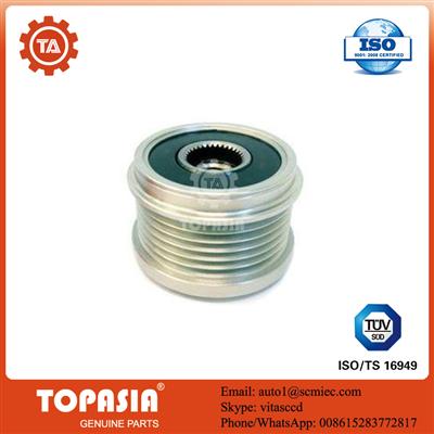 Overrunning alternator pulley use for FORDD Fiestav VP2PSU-10A352-CA VP2PSU-10A352-BA 535009010