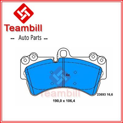 Disc brake pads for VW TOURAGE,AUDI Q7,PORSCHE CAYANNE 95535193910