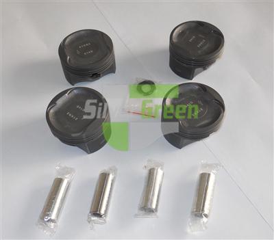 silvergreen 14-60146 9048491 piston kit assy engine auto parts for chevrolet new sail 1.4