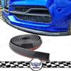 Universal carbon fiber Front Bumper Lip Skirt Protector, 2.5m adhesive bumper protector