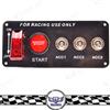 Universal 12V Racing Ignition Switch Panel Type D