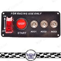 
Universal 12V Racing Ignition Switch Panel Type D
