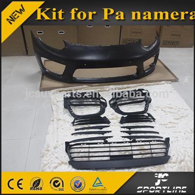 2010-2015 PP Car Front Bumper with Grille for Porsche Panamera Turb o