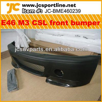 PP & Carbon E46 M3 CSL/ E46 M3 Front Bumper for BMW