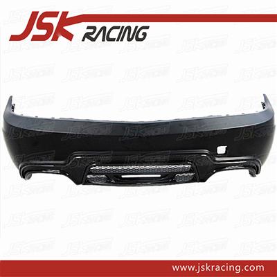 2011-2013 W BB STYLE GLASS FIBER REAR BUMPER WITH CARBON FIBER REAR DIFFUSER FOR MERCEDES BENZ SLK-CLASS R172(JSK061502)