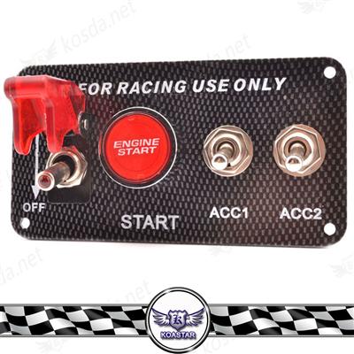 Car Auto 12V Racing Ignition Switch Panel Type C