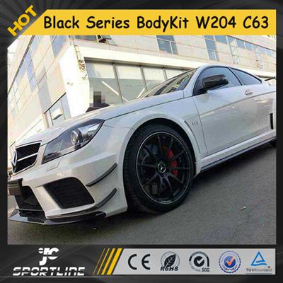 Black Series Wide FRP Body Kit for Mercedes Ben z W204 C63 Coupe