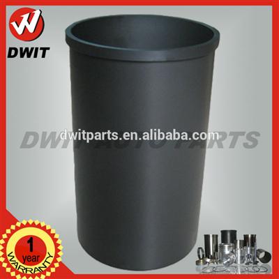 automobile part cylinder liner 6D16, baron alloy 6D16 cylinder liner