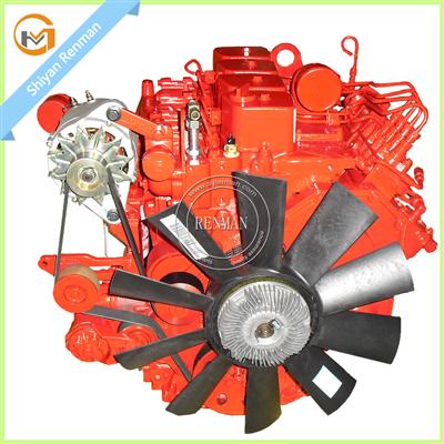 Factory price Dongfeng 4BT3.9 bus coach auto engine EQB140-20 complete engine assembly