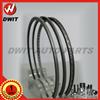 
ductile cast iron with chromed plated piston rings