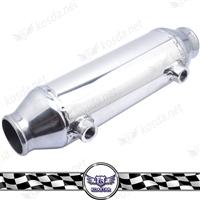 
Universal Barrel style aluminium intercooler, car spare parts air water cooler
