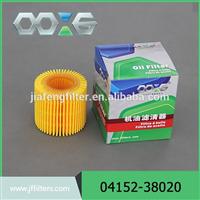 Hydraulic oil filters air filter for car wholesale oil filters OEM 04152-38020 for toyota