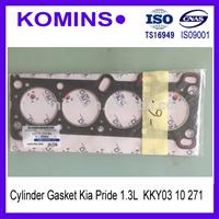 
KKY03 10 271 KKY0310271 Cylinder Head gasket for Hyundai kkia Pride 1.3L
