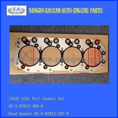 ISUZU 4JA1 Full Gasket Set Engine Gasket Kit ,OE:5878123270,5878124090