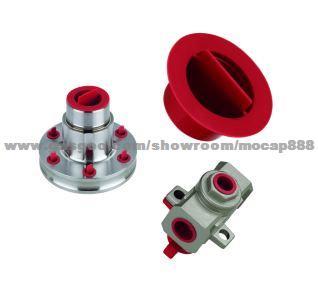 Center Pull Plastic Cover With Wide Flanged