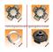 15-1/2X2 Easy Effort Pull Type Clutch Kit NMU898-064-4 108391-74 For American Truck