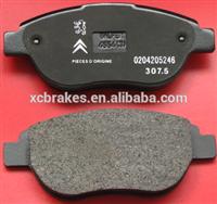 
car brake pads OEM 4252.35 apply for PEUGEOT 307
