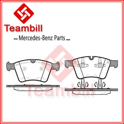 auto spare parts mercedes w164 brake pad ML ML350 1644201320 , 164 420 13 20