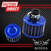 12mm carbon car air filter , universal air breather filter