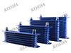 Universal 10 row aluminum oil cooler core , 10AN engine oil cooler