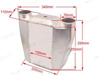 
KOSDA new arrival water air cooler, auto engine Heat Exchanger Turbo intercooler
