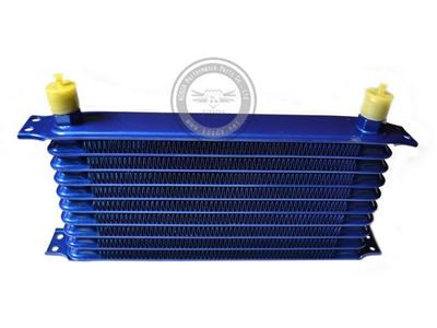 Universal 10 row aluminum oil cooler core , 10AN engine oil cooler