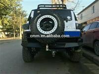 
4x4 Heavy duty Fj cruiser steel rear bumper with tyre mount bracket
