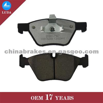 WVA23793 Top Quality Semi-Metallic D1061-7967 Brake Pad For BMW