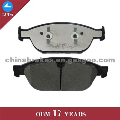 Good Quality Non-Asbestos Wholesale Brake Pad For Audi A8 4H0698151D D1549