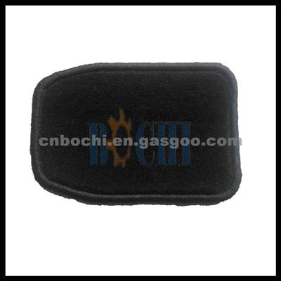 Black Polypropylene Car Mat TPR Back Car Mat