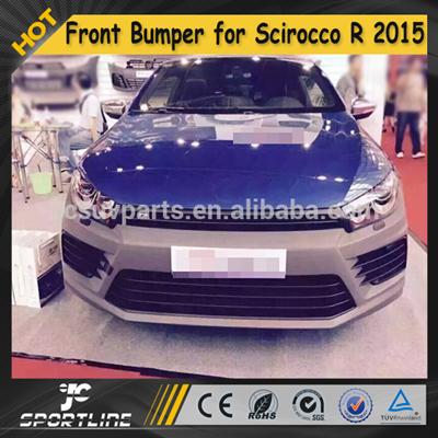 R Style PP Auto Car Front Bumper Kit for VW Scirocco Standard 2015