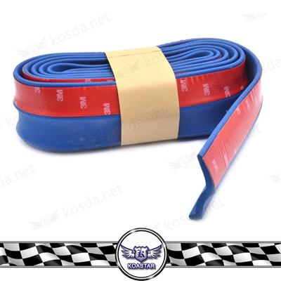 Car Accessories Bumper Protector, Car Bumper Strip (Black/Blue/Red/Carbon Fiber)