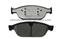 No Noise Brake Pad 4H0698151D D1549 For AUDI - img2