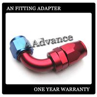 
HIGH PERFORMANCE FUEL LINE HOSE END FITTING UNIVERSAL AN6 45 DEGREE SWIVEL OIL