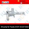 Auto gasoline engine 2Y/3Y electric oil pump OEM 15110-71010