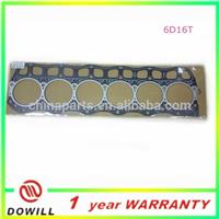 
quality 6D16T cylinder head gasket