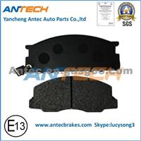 WVA23037 Semi-Metallic LP1758 Brake Pad For Toyota