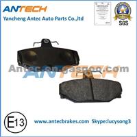 WVA21384 Semi-Metallic LP637 Brake Pad For Volvo