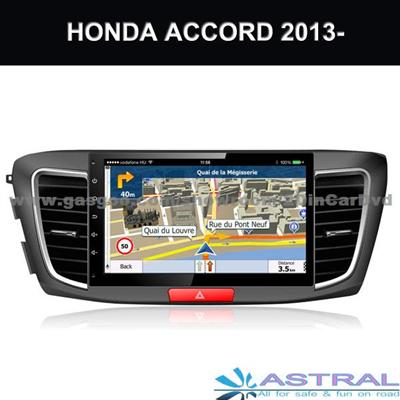 GPS Navigation Car Stereo Bluetooth Device Head Unit Factory China Honda Accord 2013