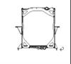 Heavy duty truck spare parts volvo radiator in china