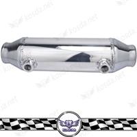 
4"x10" water cooled intercooler, universal barrel type intercooler kit
