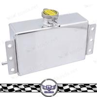 
auto parts racing Aluminum Raw /polished Coolant Tank For EG EK 240SX WRX
