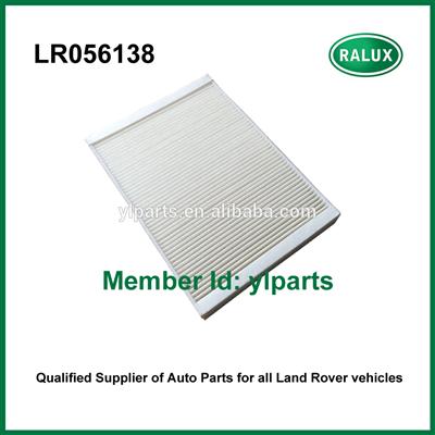 LR056138 new auto white pollen filter for Evoque 2012- Freelander 2 LR car air cleaner interior air element aftermarket parts