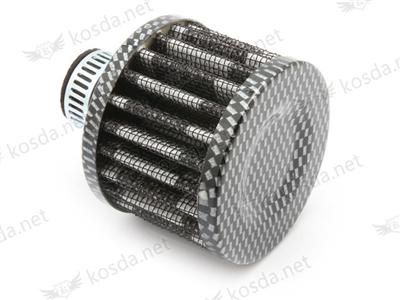 12mm Carbon Fibre Air Intake Filter,Universal Air Breather Filter