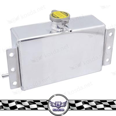 auto parts racing Aluminum Raw /polished Coolant Tank For EG EK 240SX WRX