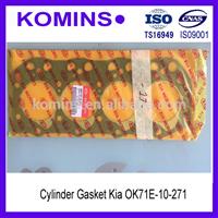 
OK71E 10 271 OVN01-10-271 Cylinder gasket for Hyundai besta 2.7L
