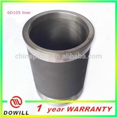 diesel engine parts cylinder liner 6D105