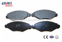 
WVA23597 front brake pads for Peugeot 206 4252.12 D1143 GDB1500
