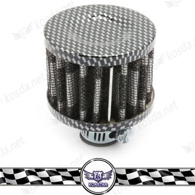Auto 12mm air breather filter , small carbon air filter