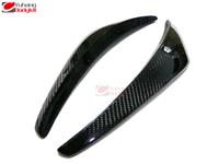 
For 2002-2005 Fairlady Z33 350Z Nismo Version 2 Style Front Bumper Canard Carbon Fiber